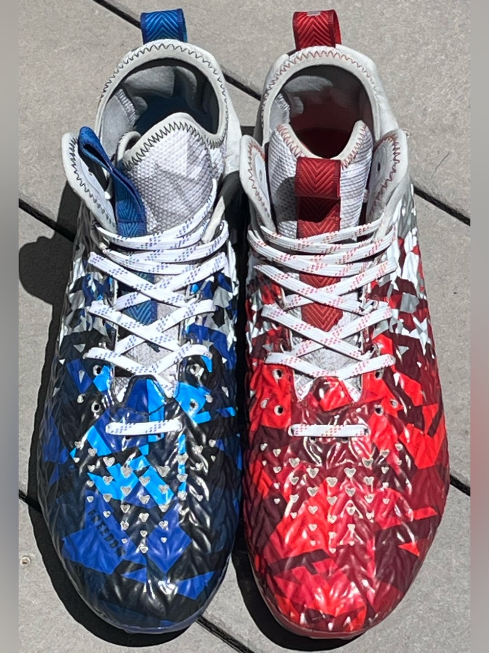 Under Armour Spotlight Clone USA Football Cleats Mens 12.5